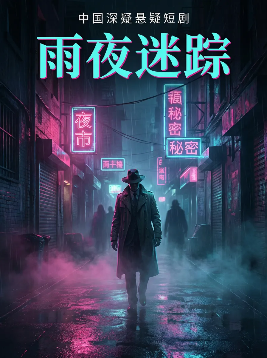 口交技巧 悬疑追踪短剧 - 雨夜迷踪海报